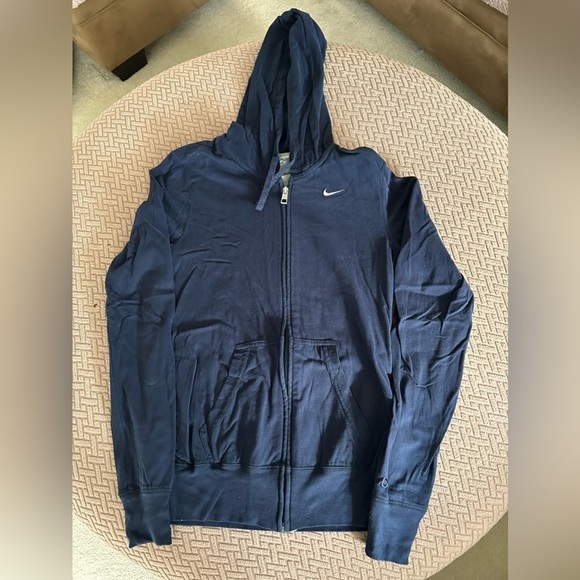 Nike Tops - Navy Nike Zip Hoodie